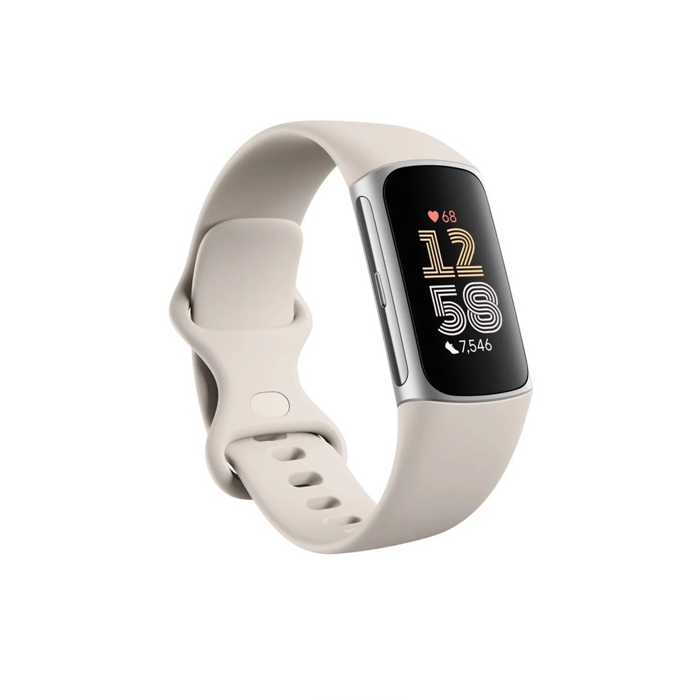 Fitbit Charge 6 Fitness Tracker - Soft Cream